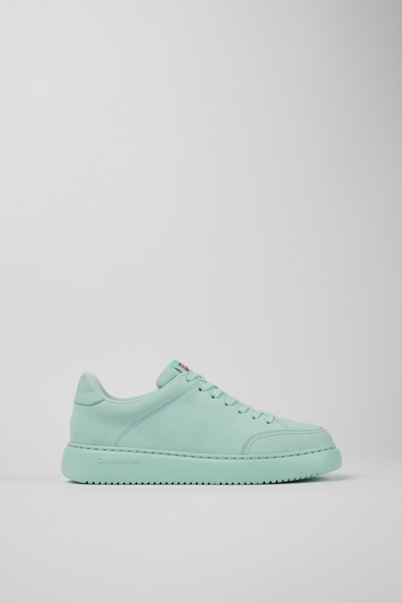 Camper Runner K21 - Zapatillas azules de nobuk para mujer