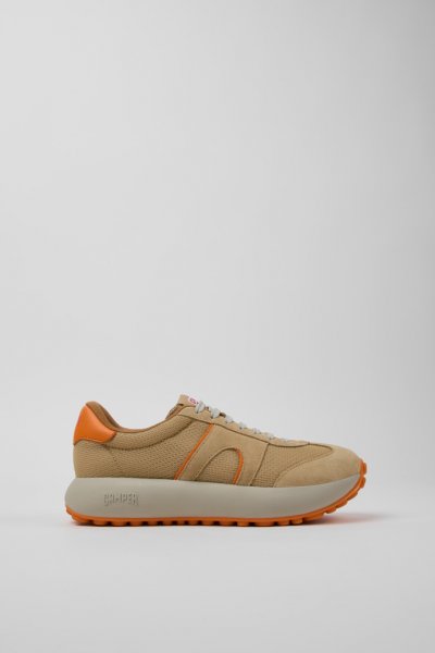 Camper Pelotas Athens - Zapatillas multicolor para mujer de PET reciclado y nobuk.