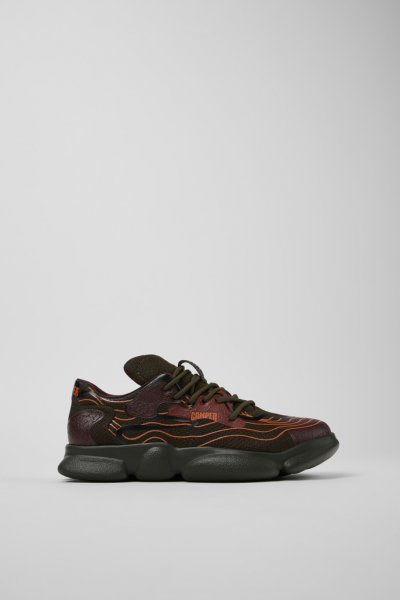 Camper Karst - Zapatillas de tela multicolor para mujer.