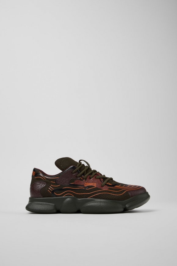 Camper Karst - Zapatillas de tela multicolor para mujer.