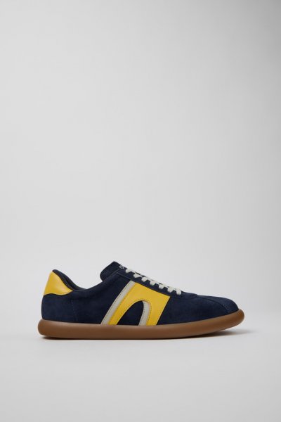 Camper Pelotas Soller - Zapatilla multicolor para hombre de piel y nobuk.