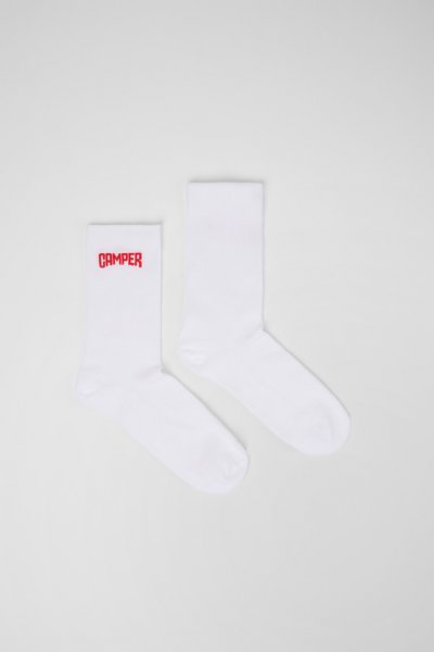 Camper Socks - Calcetines cortos blancos como básico.