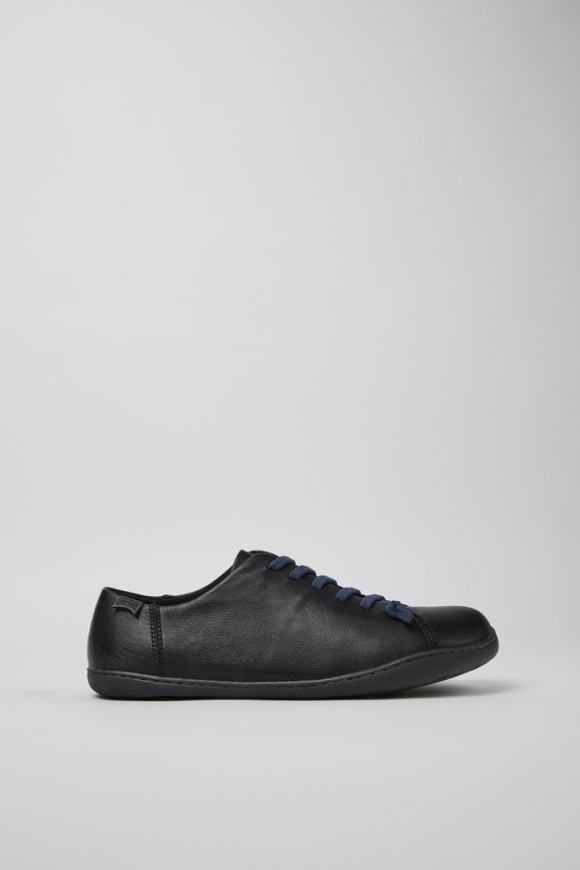 Camper Peu - Zapatos negros de piel para hombre.
