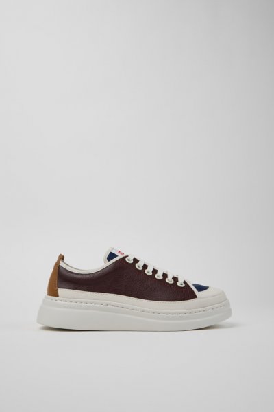 Camper Twins - Zapatillas de piel multicolor para mujer.