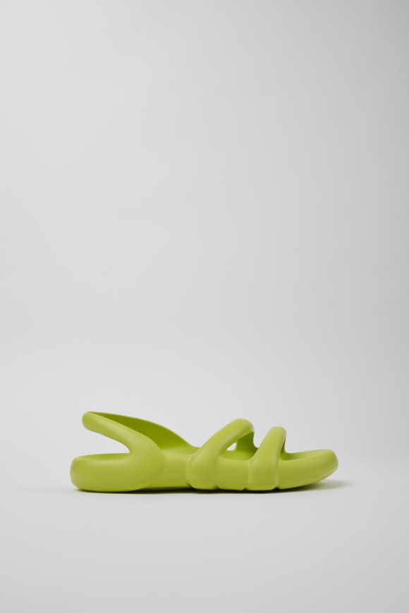 Sandalias planas Kobarah de Camper: Sandalias amarillas.