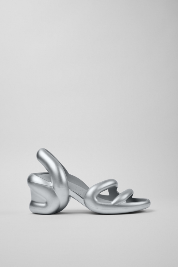Camper Kobarah - Sandalias plateadas para hombre.