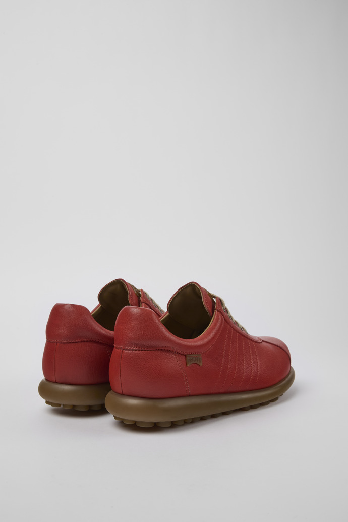 Camper Pelotas - Zapatilla Oxford roja de piel para hombre