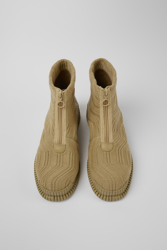 Camper Pix - Botines beige para mujer