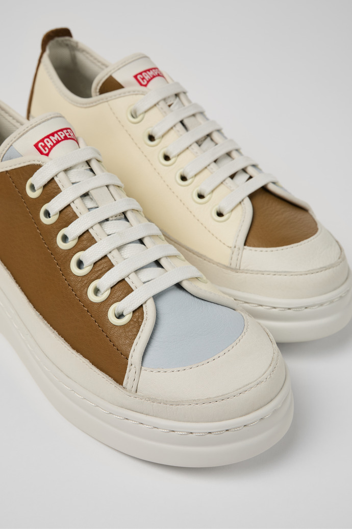 Camper Twins - Zapatillas de piel multicolor para mujer