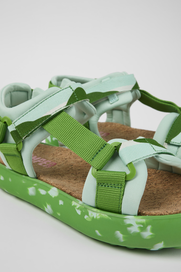 Camper Pelotas Flota - Sandalias infantiles multicolor de textil.