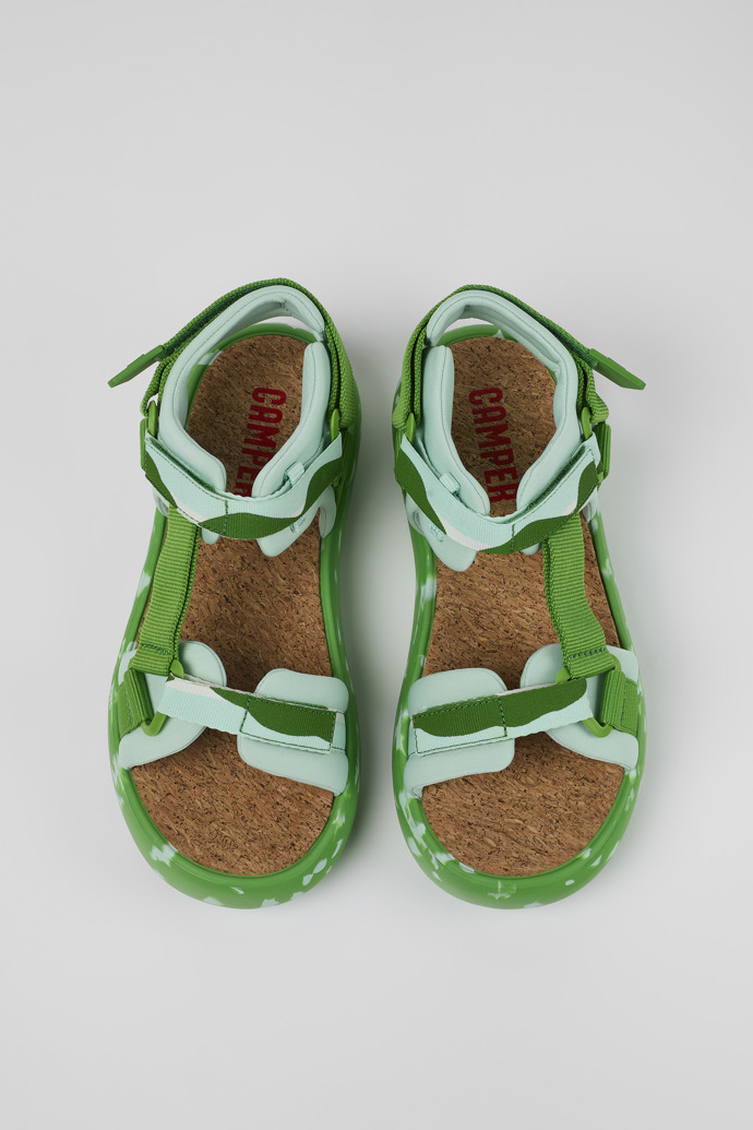 Camper Pelotas Flota - Sandalias infantiles multicolor de textil.