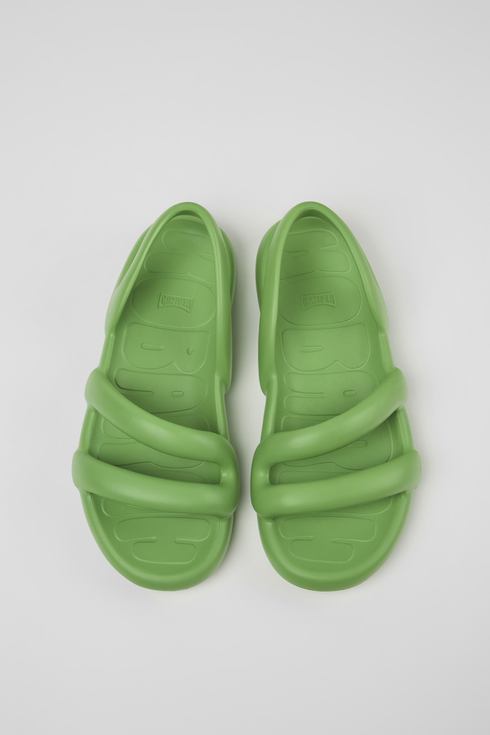 Camper Kobarah Flat - Sandalias unisex verdes