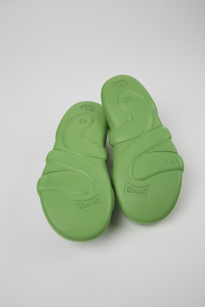Camper Kobarah Flat - Sandalias unisex verdes