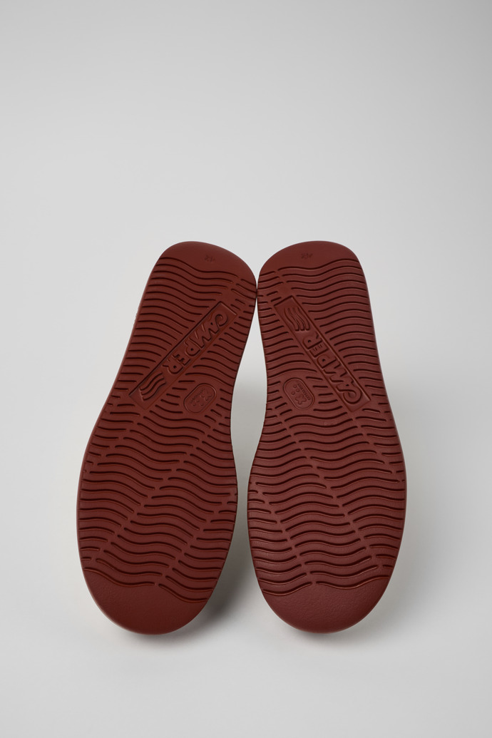 Camper Runner K21 - Zapatillas blancas para hombre de piel sin teñir