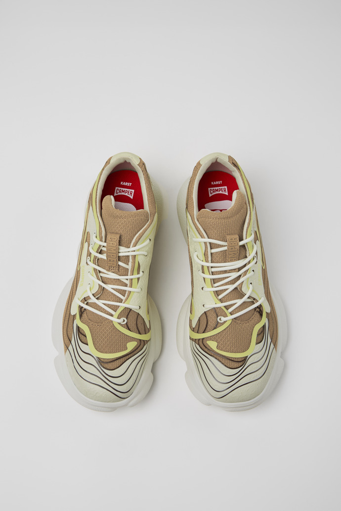 Camper Karst - Zapatillas multicolor para mujer fabricadas con PET reciclado.