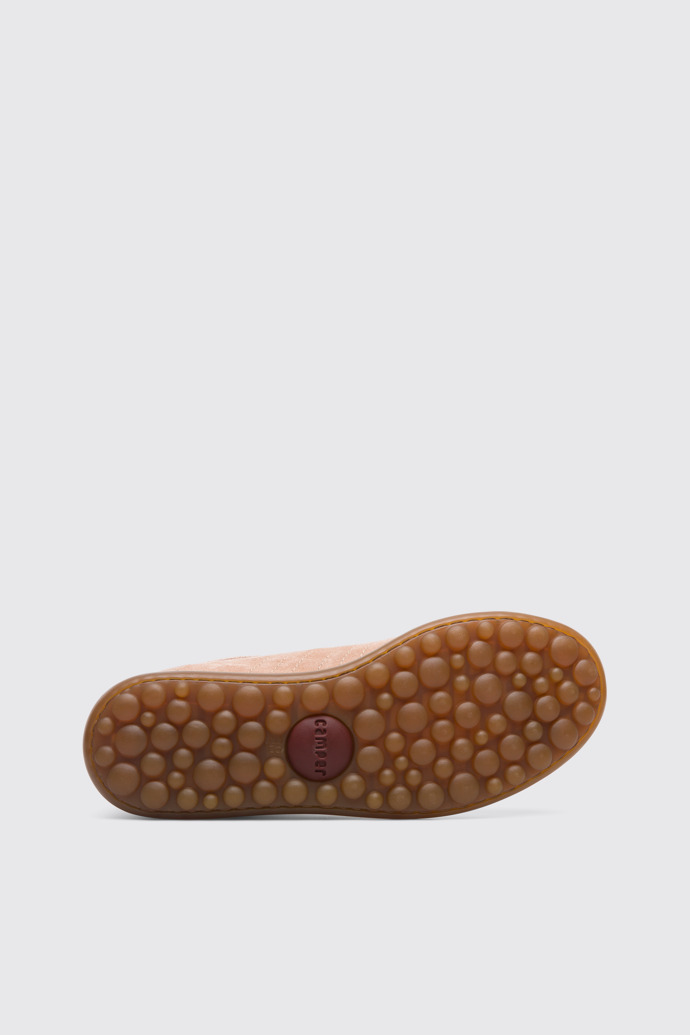 Camper Pelotas - Zapato beige icónico para mujer.