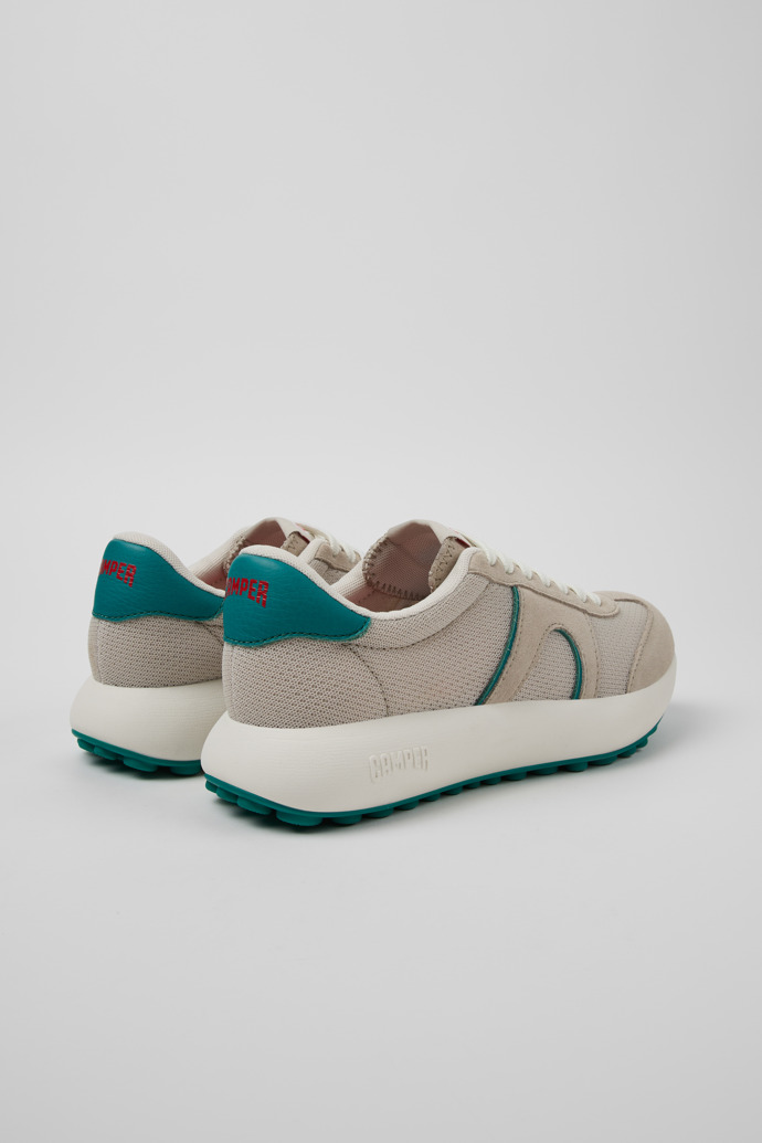 Camper Pelotas Athens - Zapatillas multicolor para mujer de PET reciclado y piel nobuk.