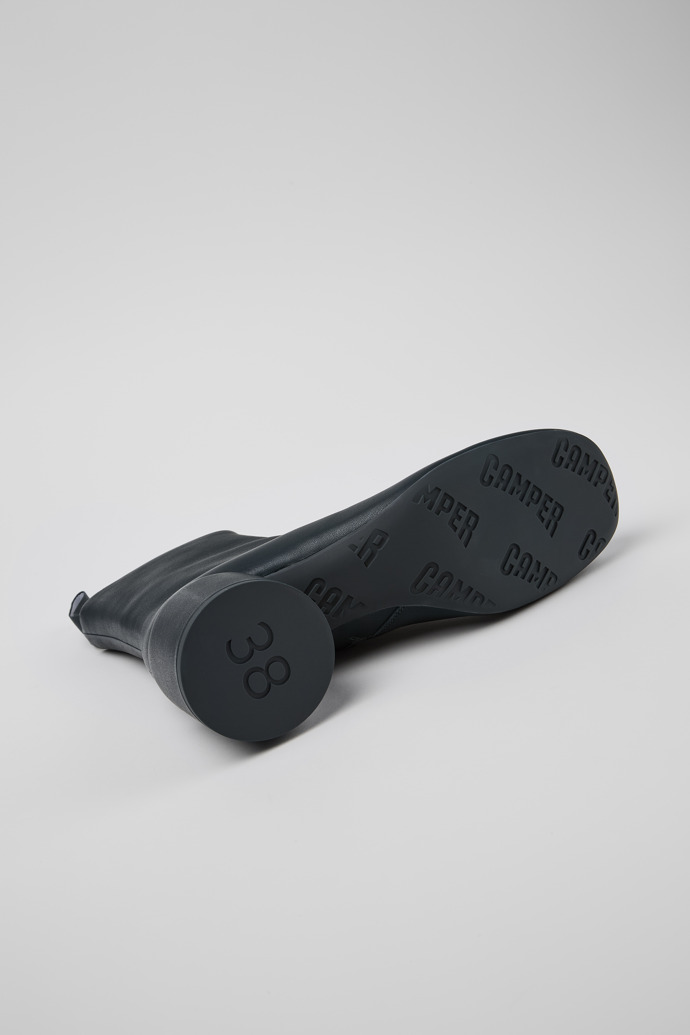 Camper Niki - Bota de piel verde para mujer