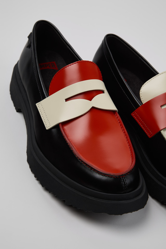 Camper Twins - Zapatillas de piel multicolor para hombre.