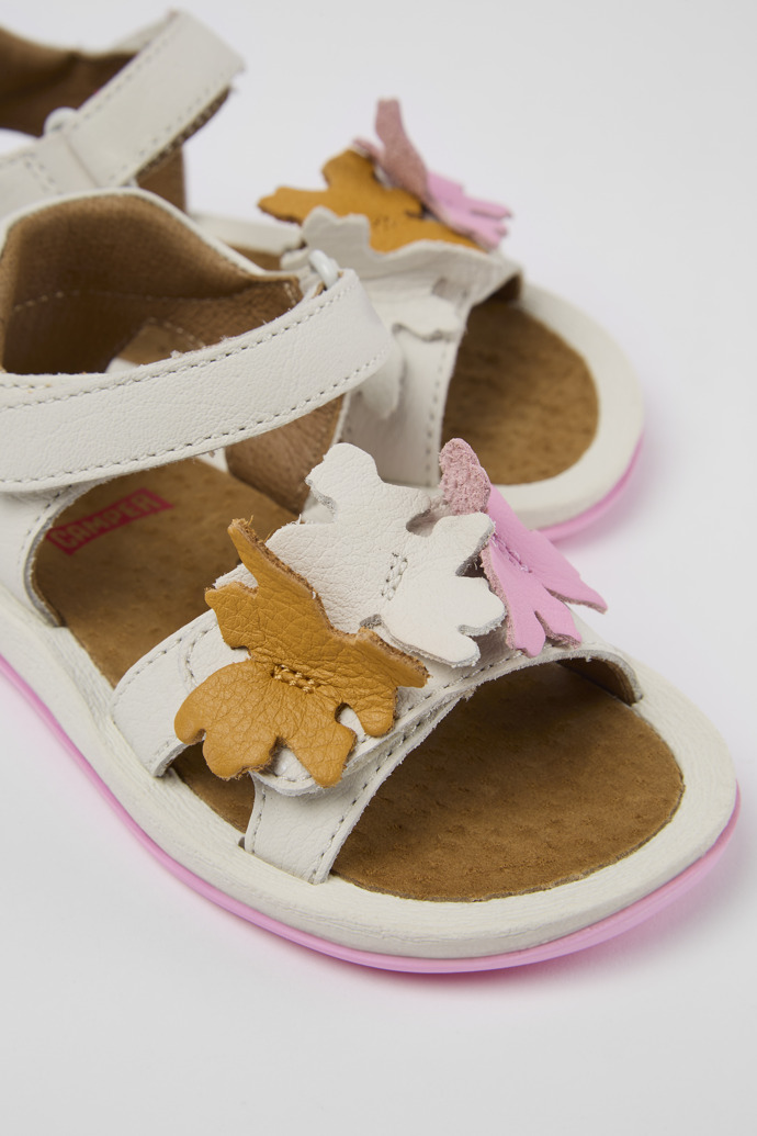 Camper Twins - Sandalias blancas de piel
