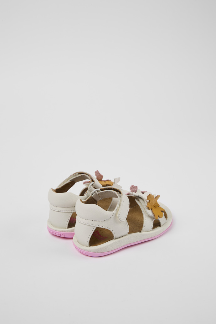 Camper Twins - Sandalias blancas de piel
