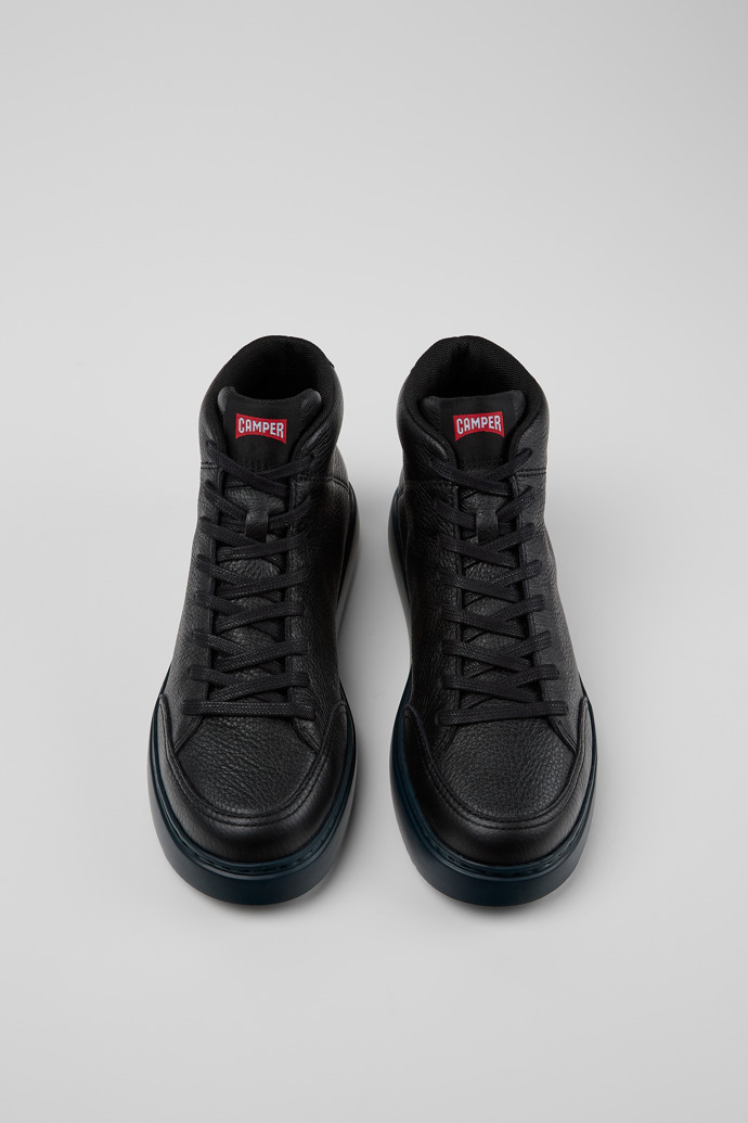 Camper Runner K21 - Zapatillas negras de piel para mujer