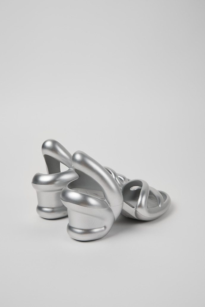Camper Kobarah - Sandalias unisex plateadas.
