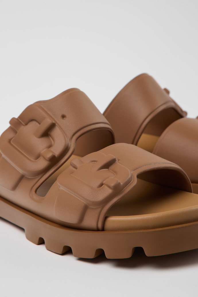 Camper Brutus Sandal - Sandalias de EVA marrón para mujer.