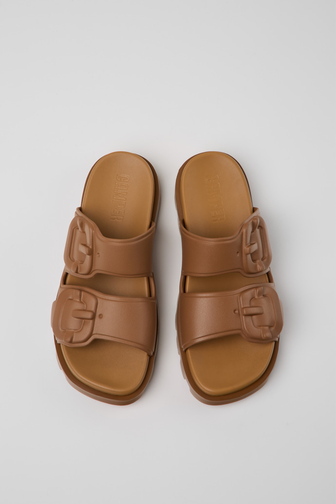 Camper Brutus Sandal - Sandalias de EVA marrón para mujer.