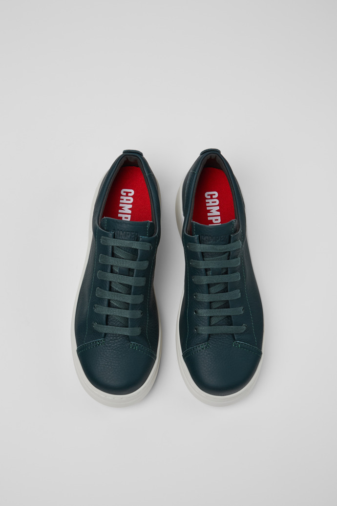 Camper Subcampeón - Zapatillas de piel verde para mujer