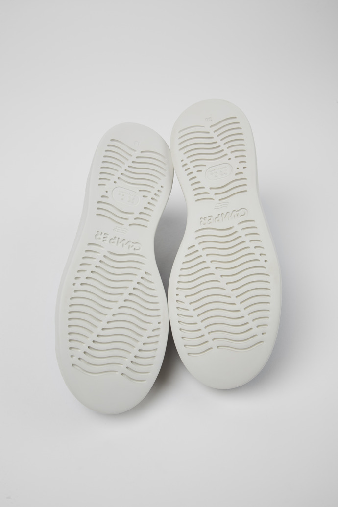 Camper Subcampeón - Zapatillas de piel verde para mujer