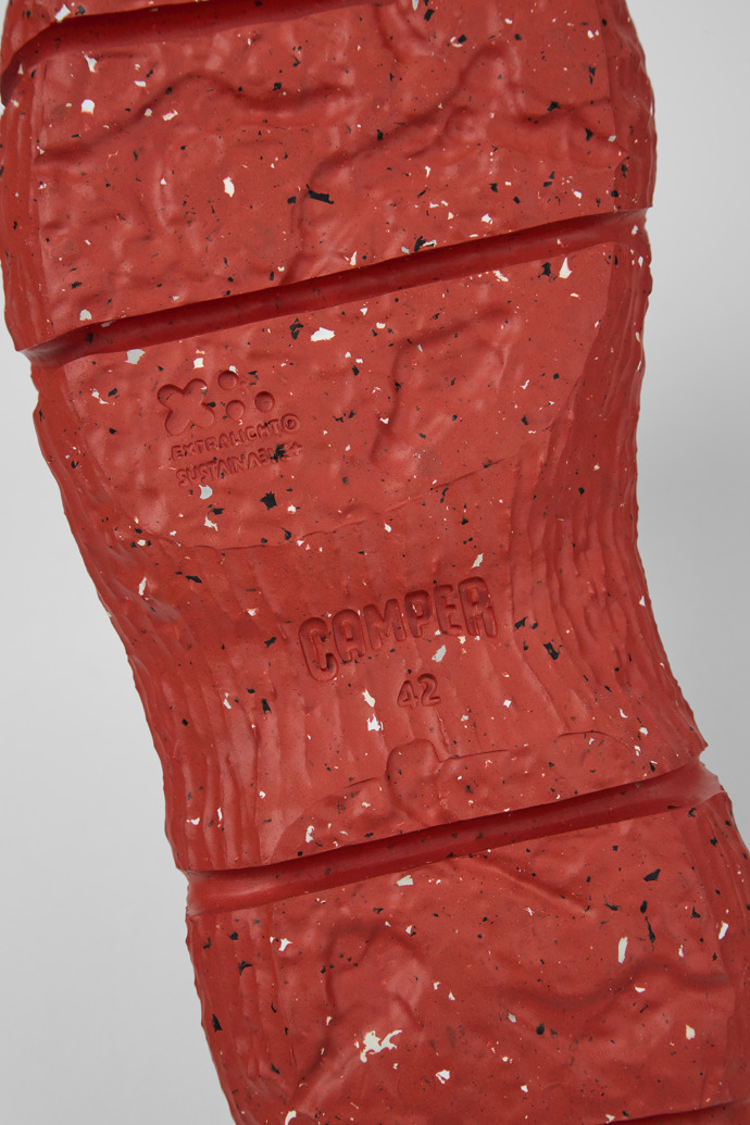 Suelas Camper ROKU - Suelas rojas (2 piezas) para el zapato derecho e izquierdo.