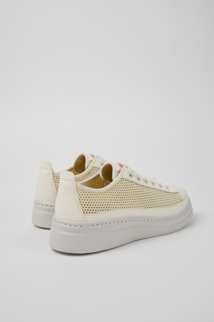 Camper Runner - Zapatillas infantiles multicolor de malla de lyocell y piel.