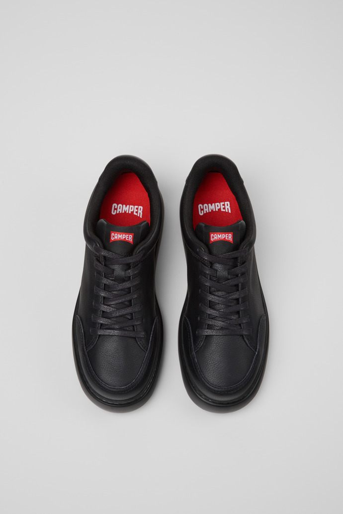 Camper Runner K21 - Zapatos de piel negros para mujer.