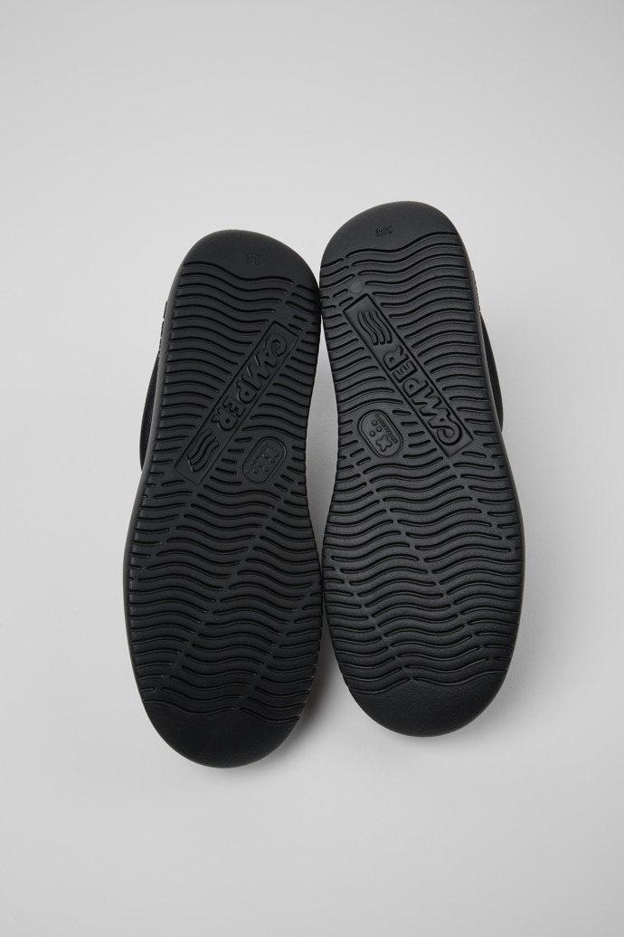 Camper Runner K21 - Zapatos de piel negros para mujer.