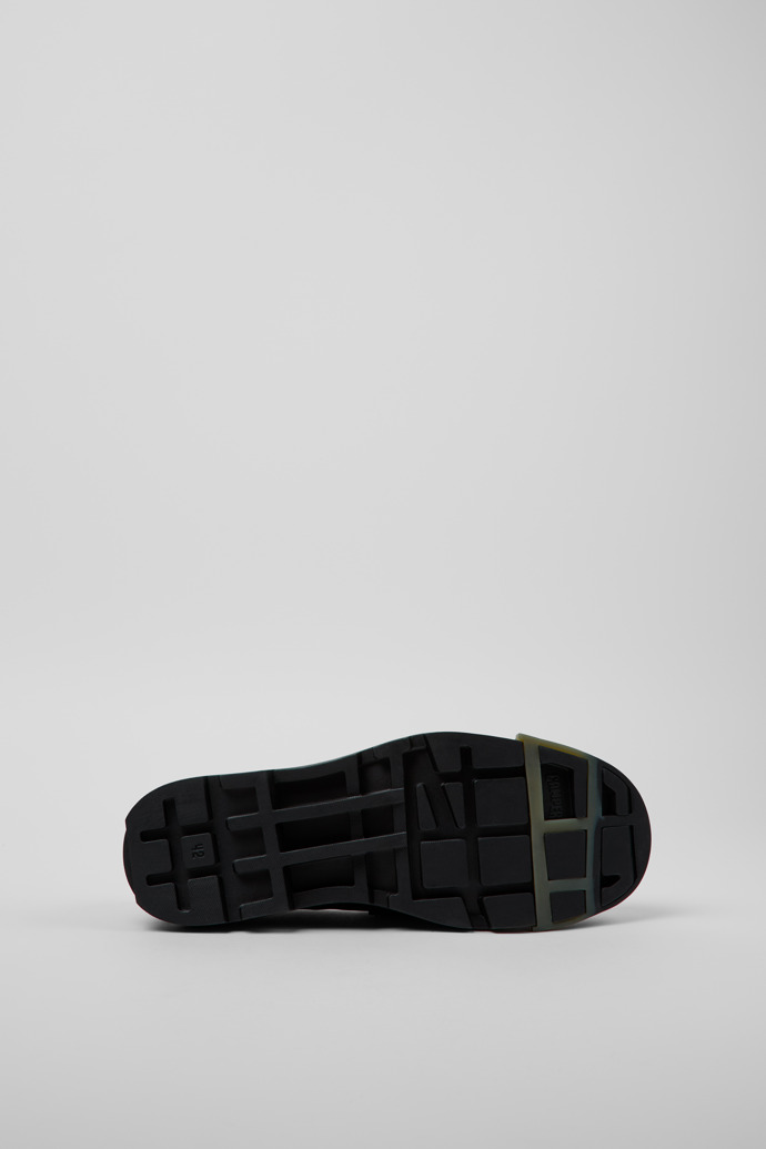 Camper Junction - Mocasines de hombre en piel negra.