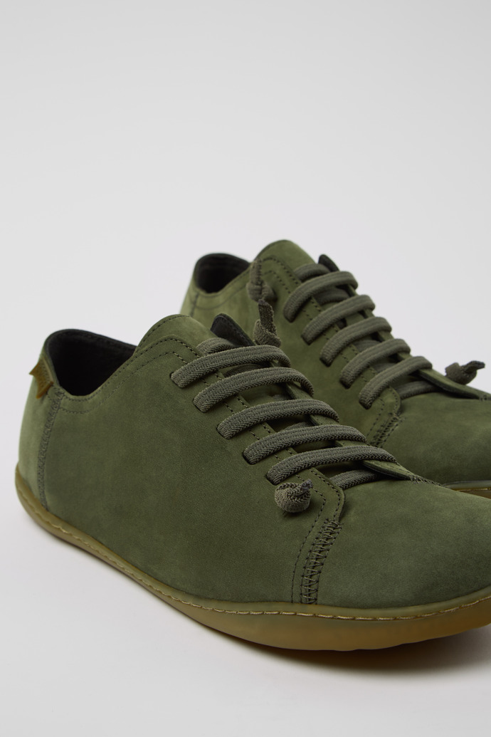 Camper Peu - Zapato verde de textil/nobuk para hombre.