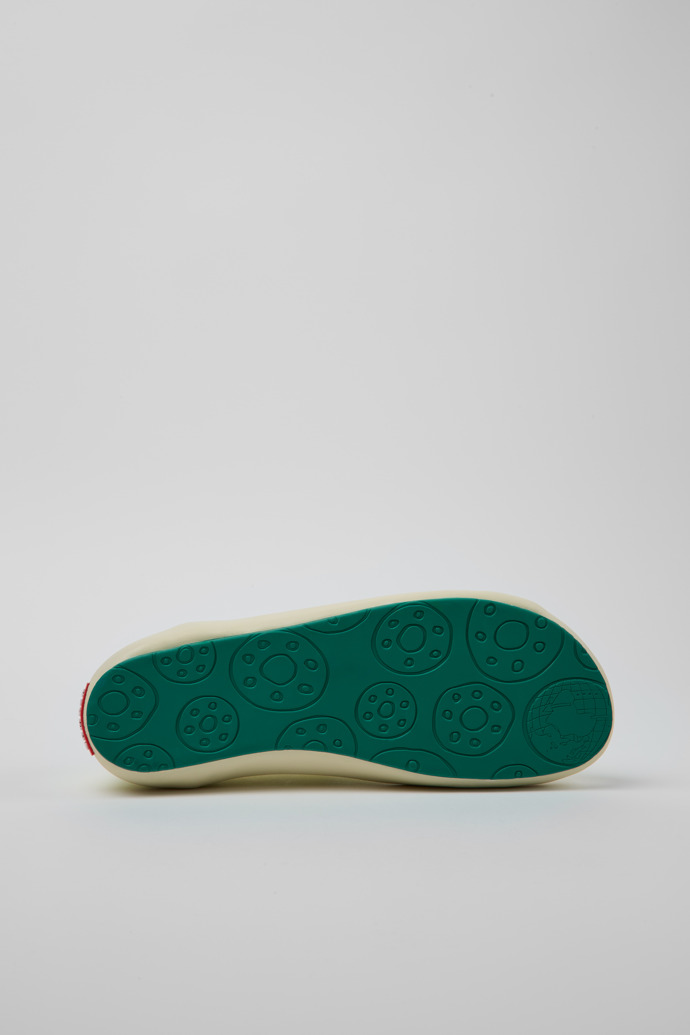 Camper Peu Rambla - Zapatillas amarillas de algodón reciclado para mujer.