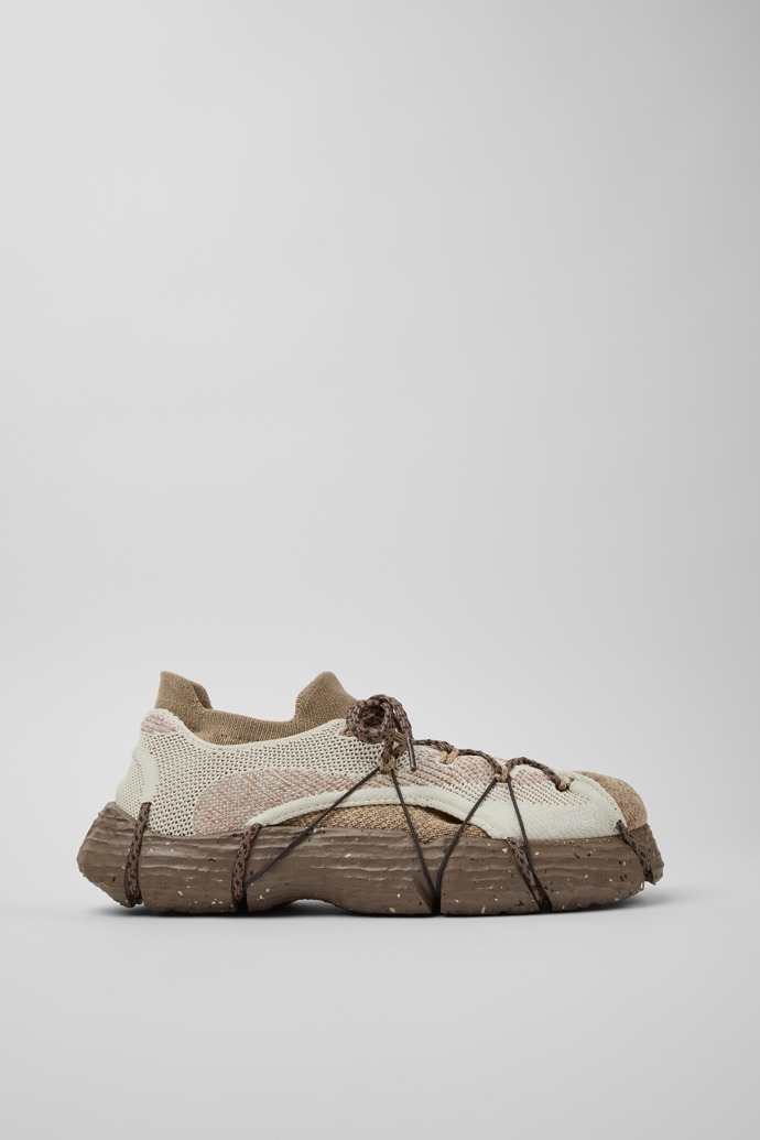 Camper ROKU Inner Socks - Plantillas beige y marrón (2 unidades) para el zapato derecho e izquierdo.