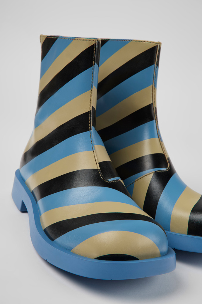 Camper MIL 1978 - Botines multicolor de piel para hombre.