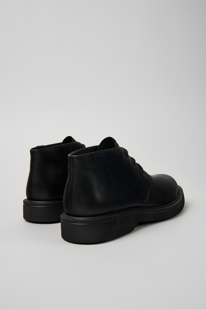 Camper Norman - Botines de piel negros para hombre.
