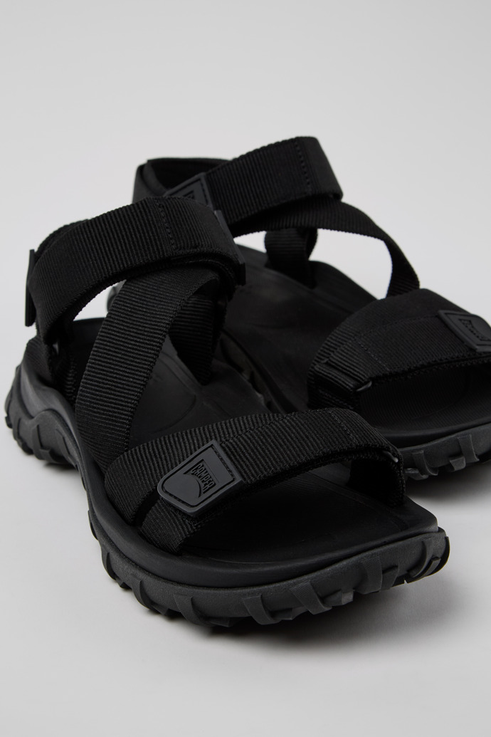 Camper Drift Trail Sandal - Sandalias negras para hombre fabricadas con PET reciclado