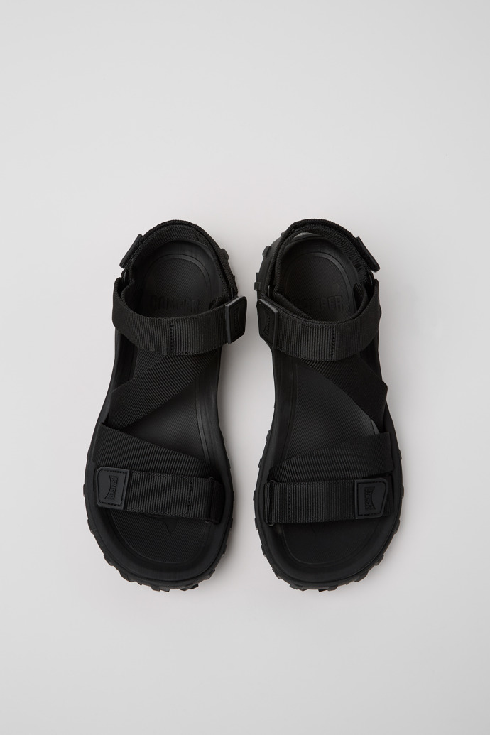 Camper Drift Trail Sandal - Sandalias negras para hombre fabricadas con PET reciclado