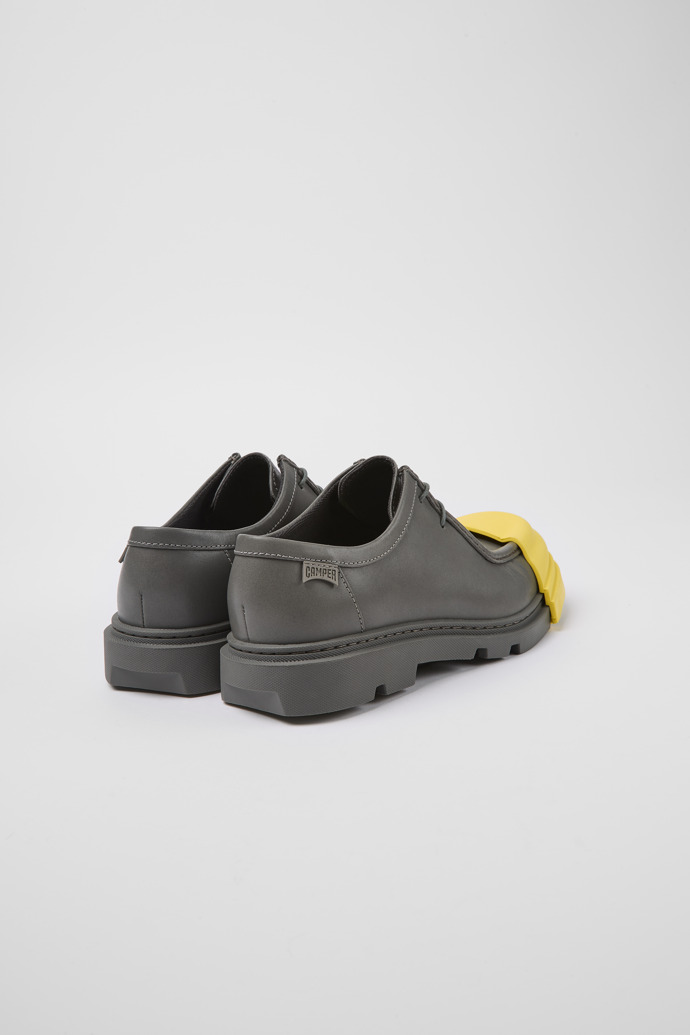 Camper Junction - Zapatos grises para mujer de piel responsable