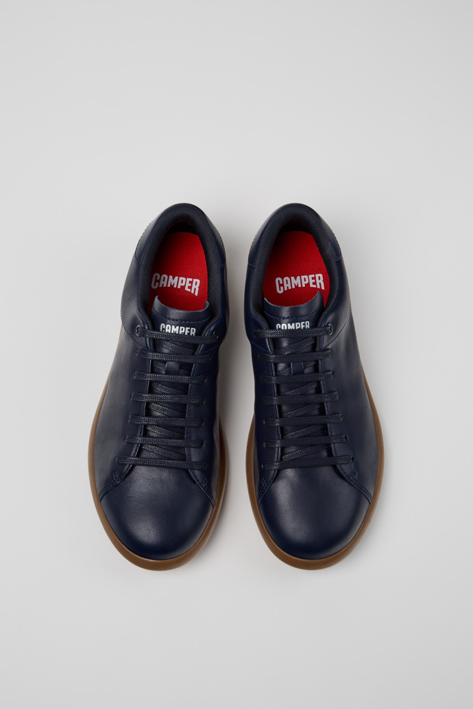 Camper Pelotas Soller - Zapatillas azules de piel para hombre.