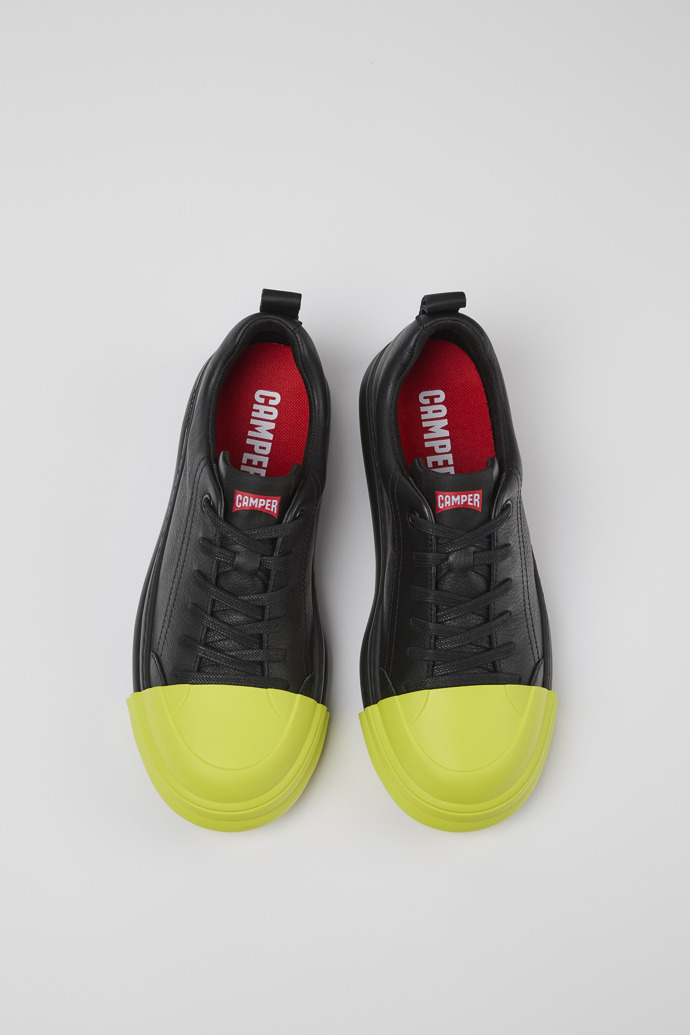 Camper Junction Runner - Zapatilla de mujer en piel negra