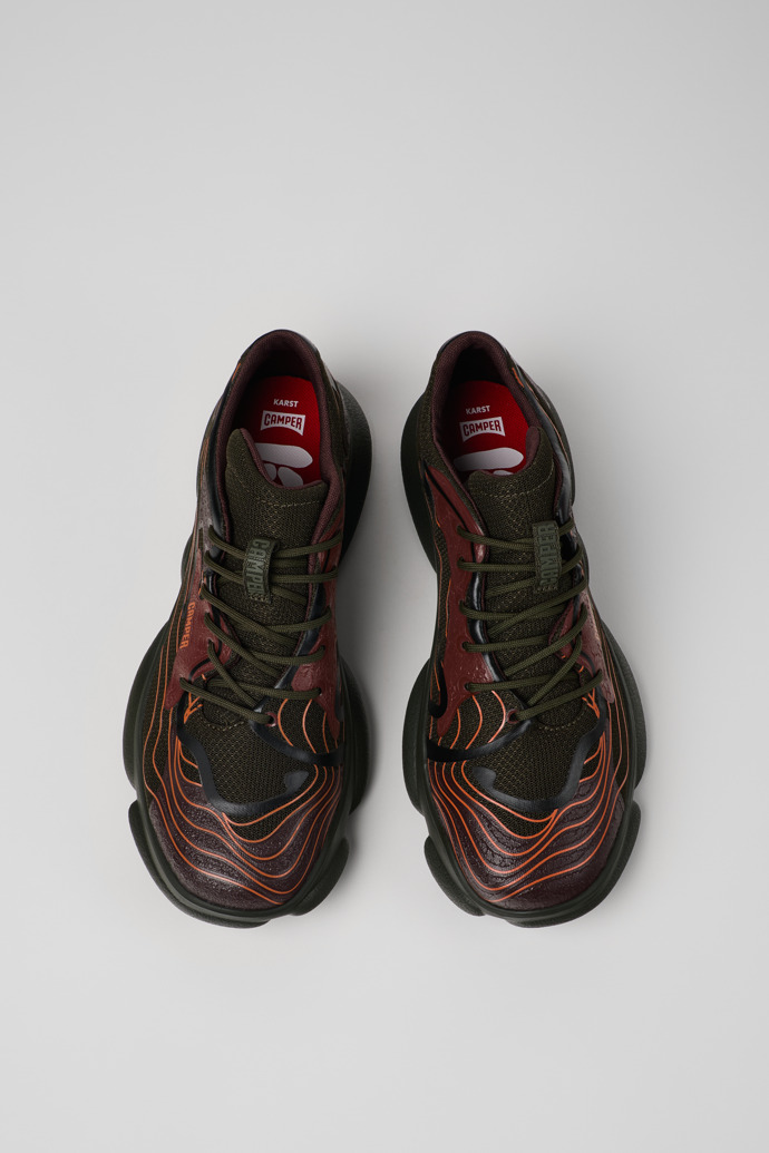 Camper Karst - Zapatillas de tela multicolor para hombre.