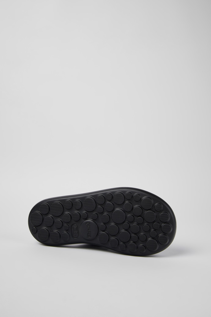Camper Pelotas Flota - Chanclas negras de piel para hombre