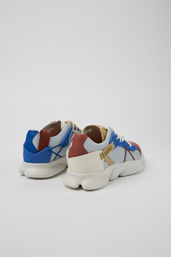 Camper Twins - Zapatillas de piel/tela multicolor para mujer