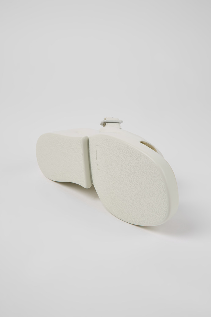 Camper Kaah - Sandalia de piel blanca para mujer